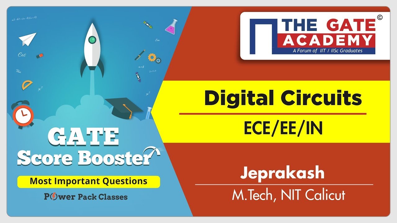 Digital Circuits(ECE/EE/IN/CS) - Most Important Questions | GATE - 2019