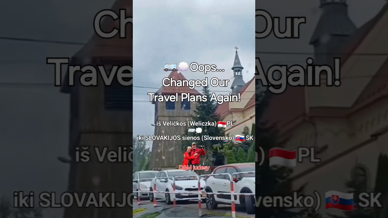 We Changed Plans| Poland 🇲🇨 ➜ Slovakia 🇸🇰 border in Seconds | Vanlife After 60 | Slow Retired Travel