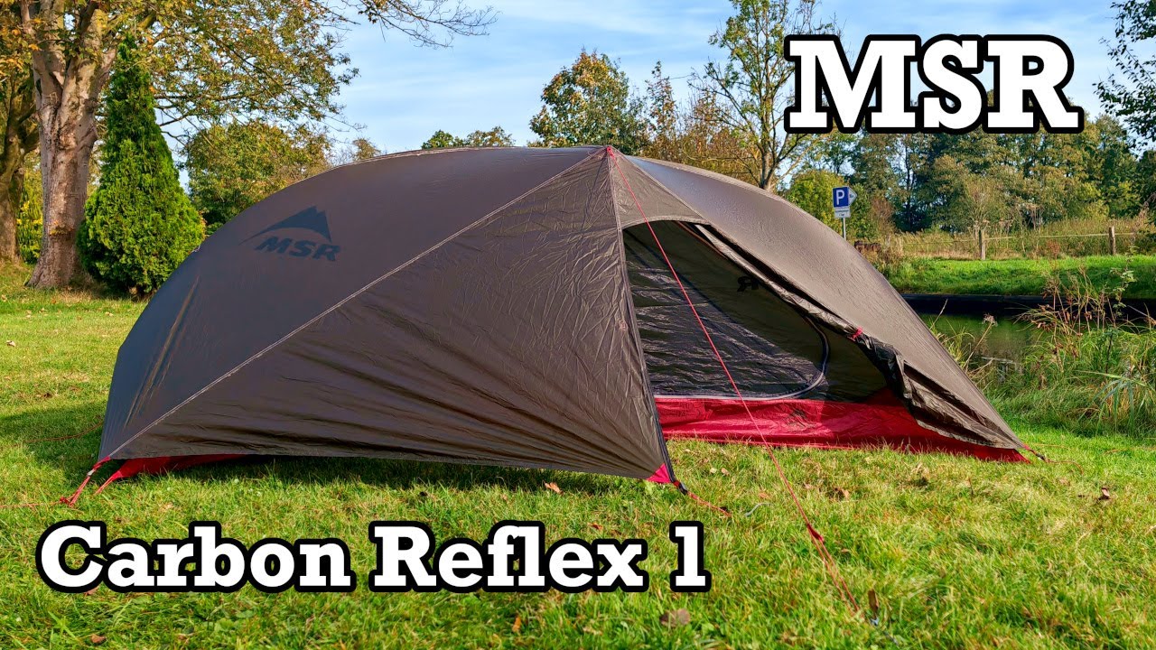 MSR Carbon Reflex 1 - unter 800g - 1 Personen Zelt ultraleicht - Ultraleichtzelt
