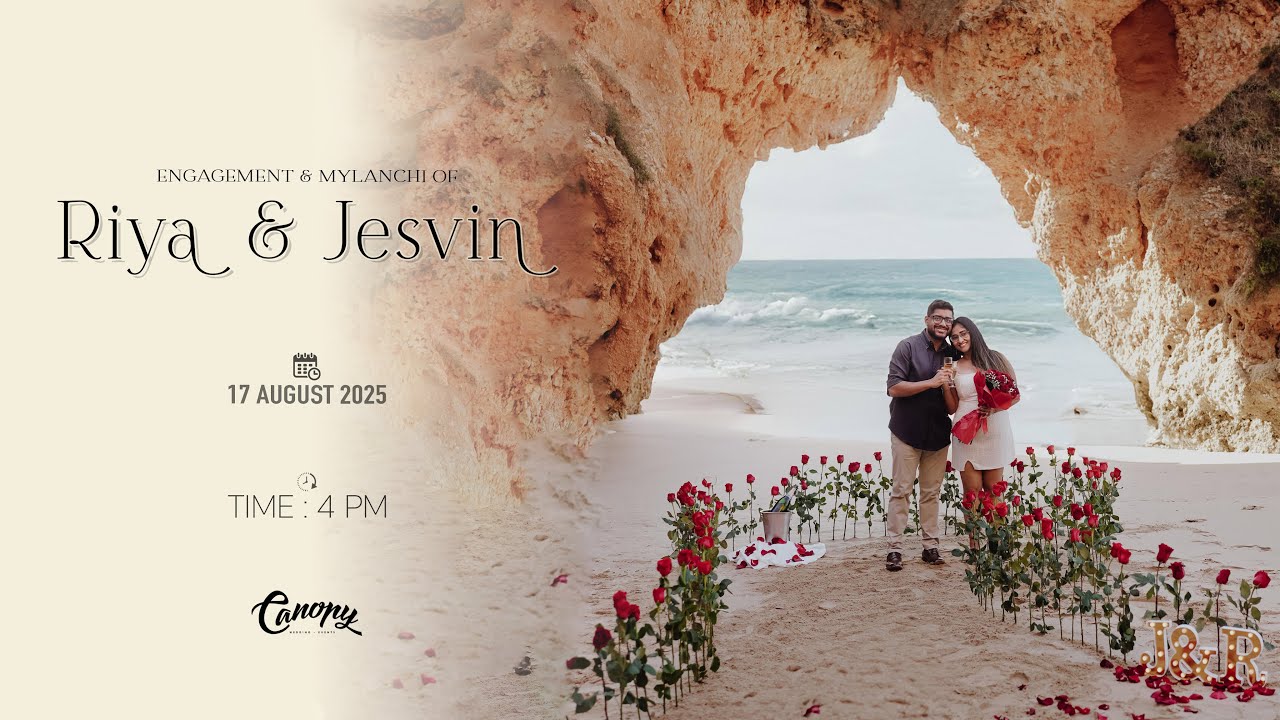 Engagement & Mylanchi || Riya & Jesvin || 17/08/2025 || Sunday || 04:00 PM