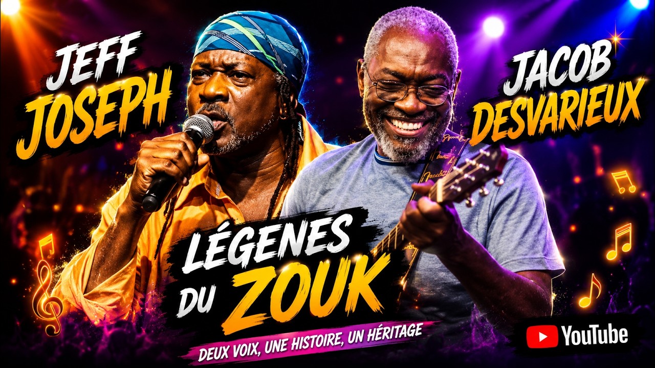Zouk live - Jeff Joseph et Jacob Desvarieux 🎹🎸🎤