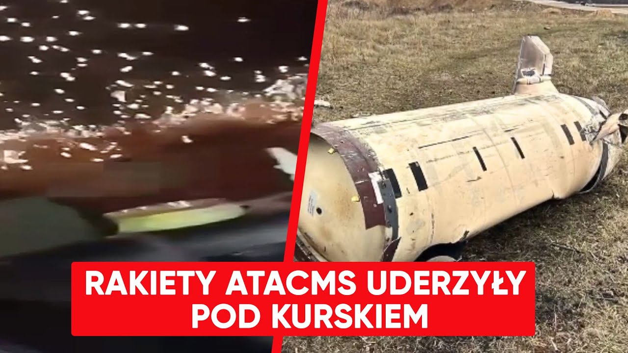 Rakiety ATACMS uderzyły pod Kurskiem. Celem lotnisko Rosjan