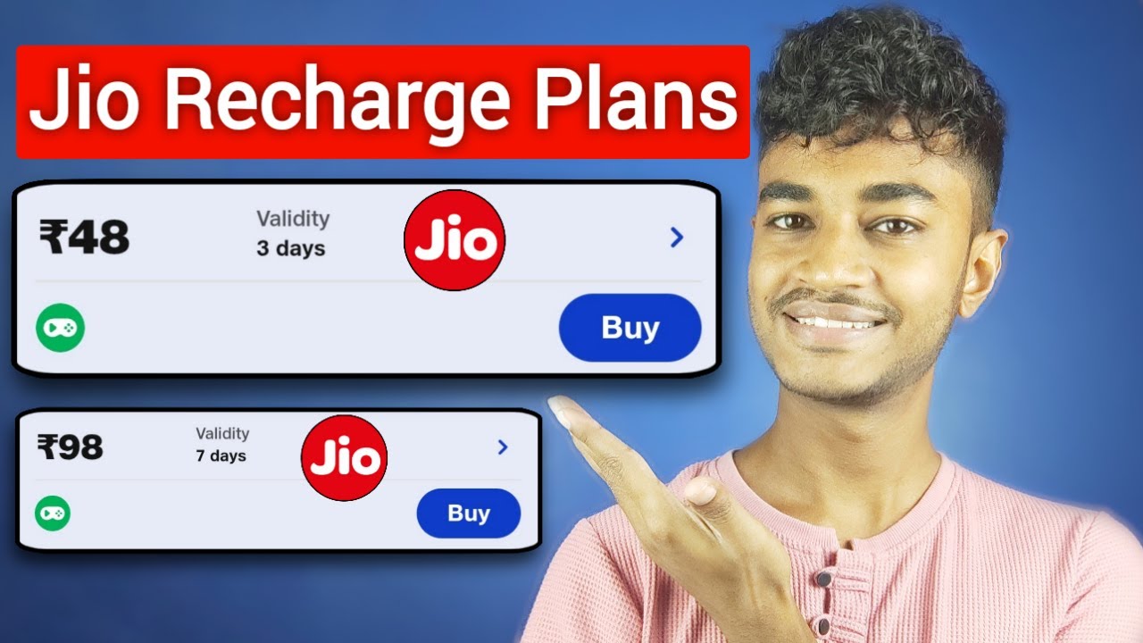 Jio Recharge Plans Rs.48, Rs.98 | Jio Gaming Plans