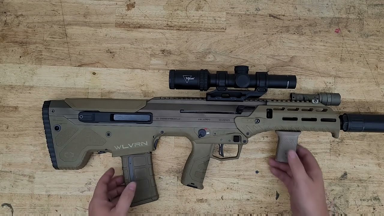 Desert Tech Wlvrn pt.3 1000 rounds later