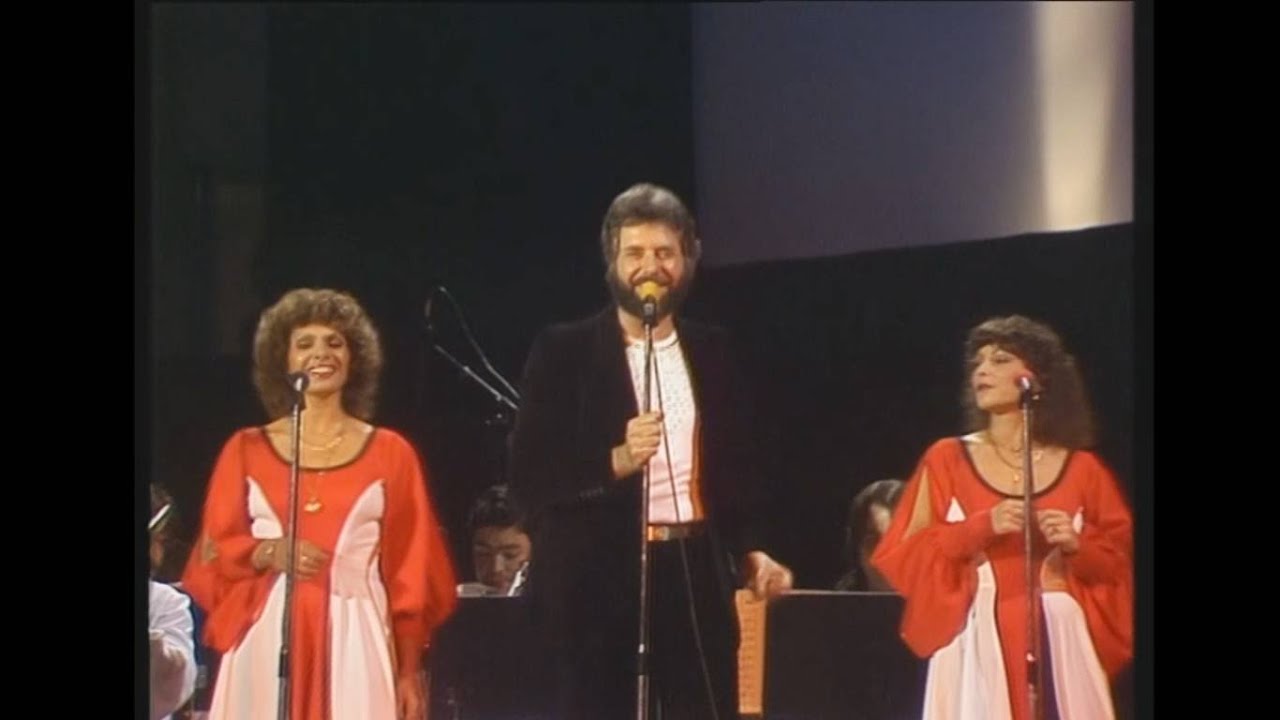 Danny Golan, Ofira Gluska, Riki Manor - Hallelujah הללויה (live, 1981) דני גולן אופירה גלוסקא