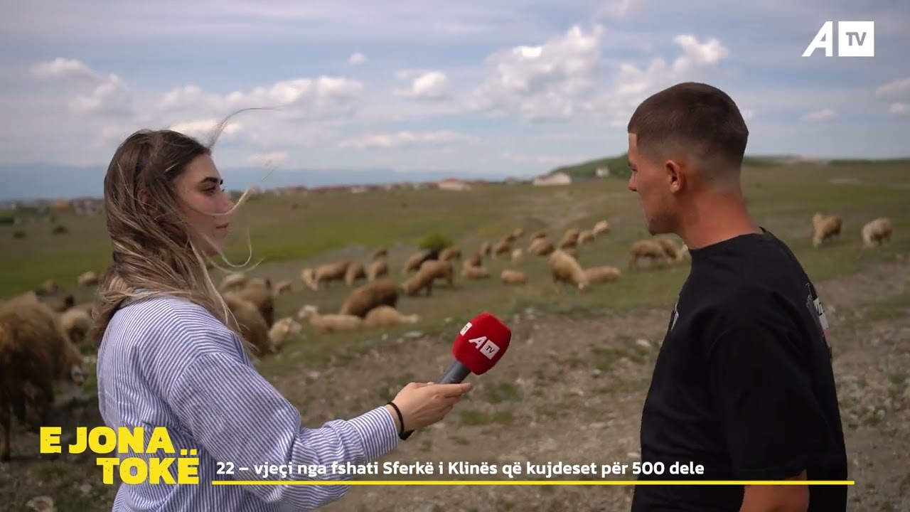 22 – vjeçi nga fshati Sferkë i Klinës që kujdeset për 500 dele