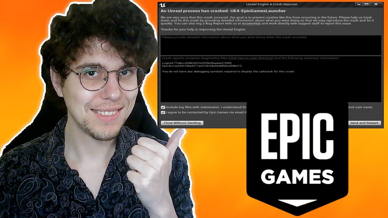 Как исправить сбой Unreal Games Engine 4 (Исправление сбоя Epic Games Launcher)