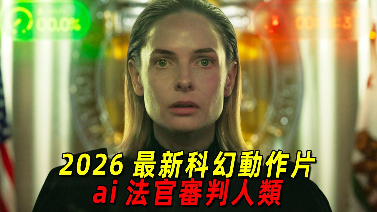2026美國最新科幻動作片！AI法官審判人類！克里斯帕拉特最新之作！一口氣看完《極限審判》