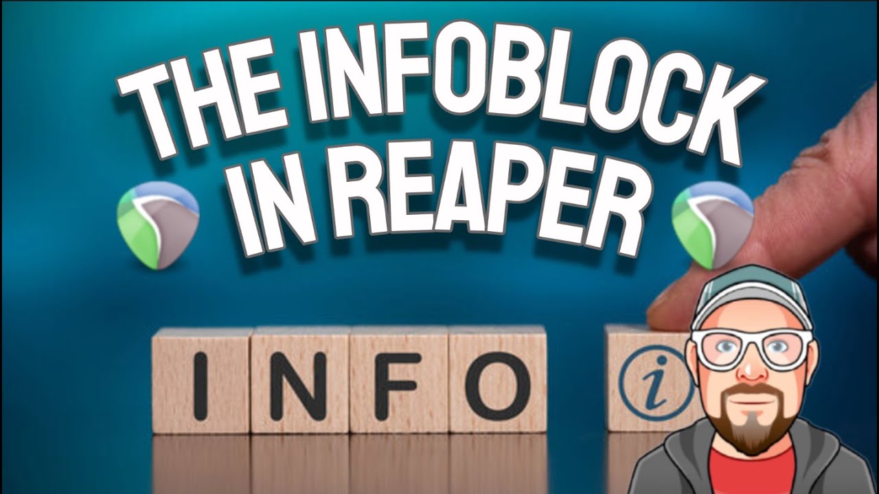 Информационный блок в REAPER