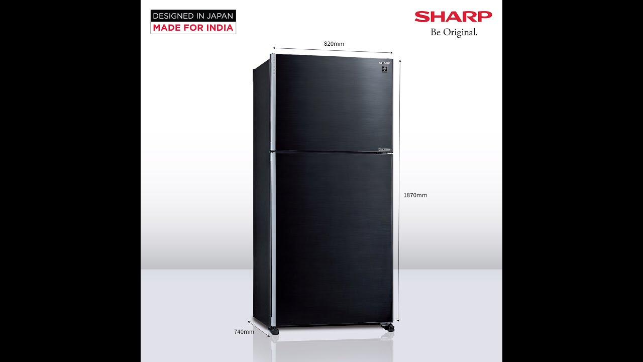 SHARP Refrigerator - SJ-GP60T-BK/ SJ-GP60T-MR