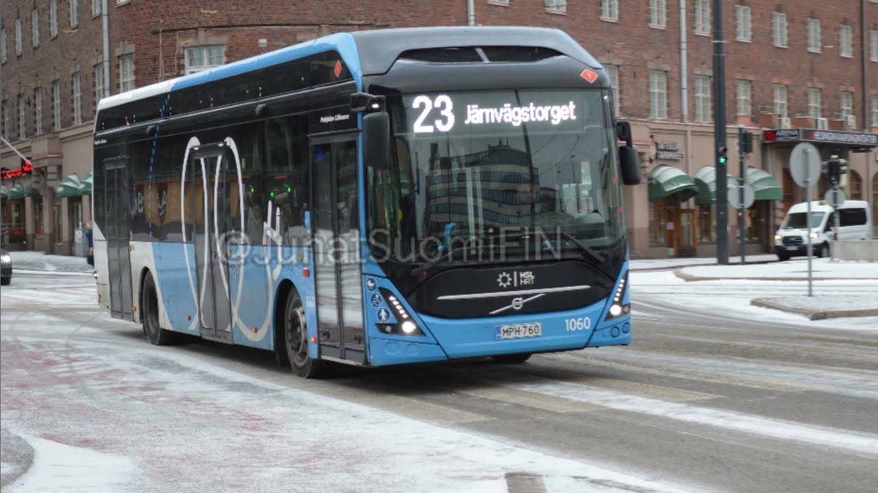 Bussi ja raitiovaunu kuvia
