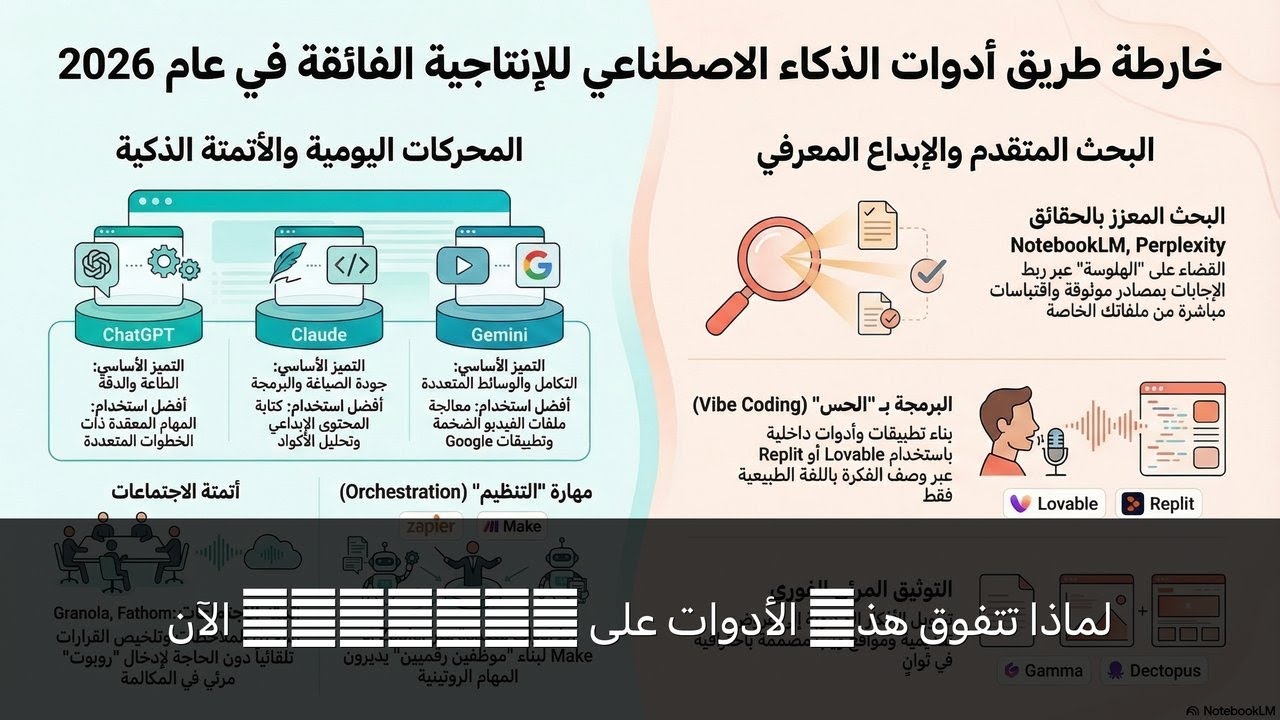 لماذا تتفوق هذه الأدوات على ChatGPT الآن