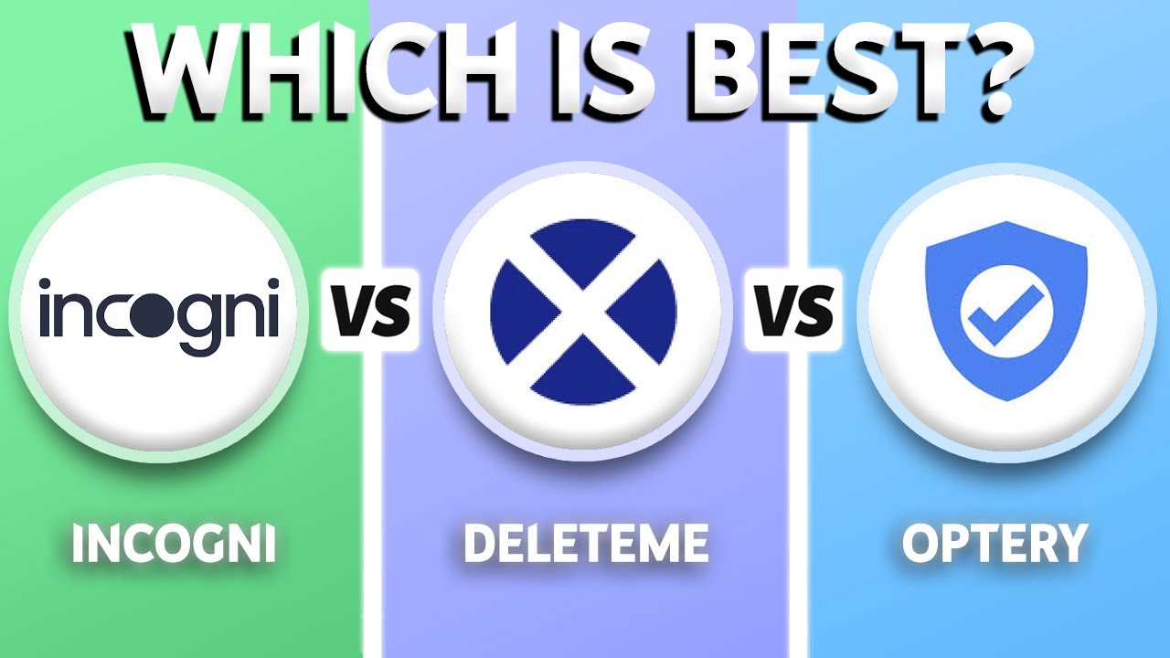 Incogni vs Deleteme vs Optery (2026) - Which One Is BEST?