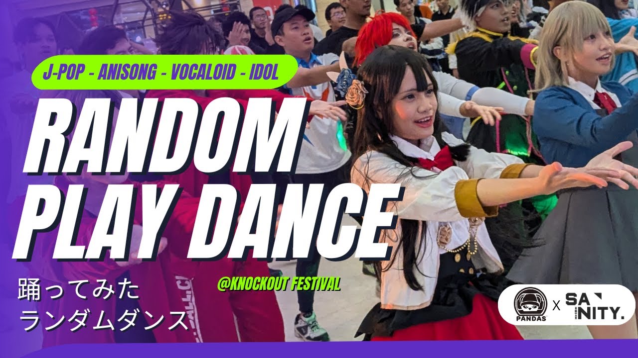 #アニソンランダムダンス |  踊ってみた | RANDOM PLAY DANCE | KNOCKOUT FEST DAY 1 |