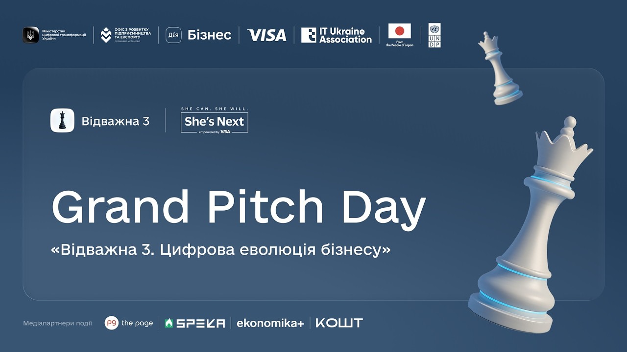 Grand Pitch Day акселератора «Відважна 3. Цифрова еволюція бізнесу»