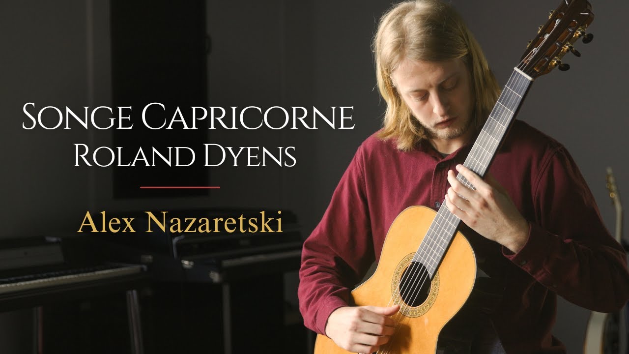 Songe Capricorne by Roland Dyens | Pavan Classical Guitars | Alex Nazaretski
