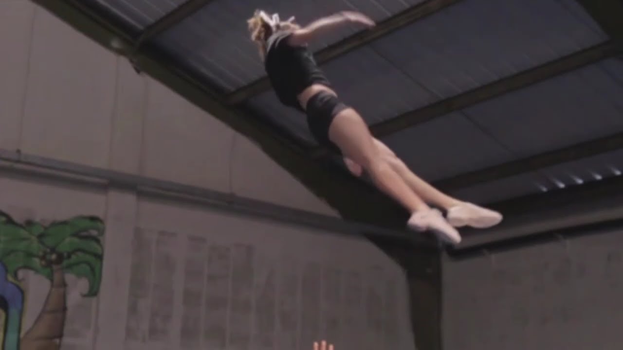 Arabesque Full Down Tutorial: Cheer Stunt Dismount Technique