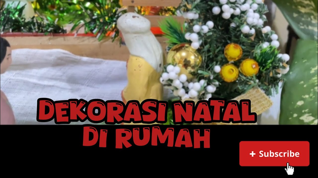 NUANSA NATAL Di Rumah 🎇🎄#natal2025 #dekorasirumah #Dekor_estetik #sweethome 