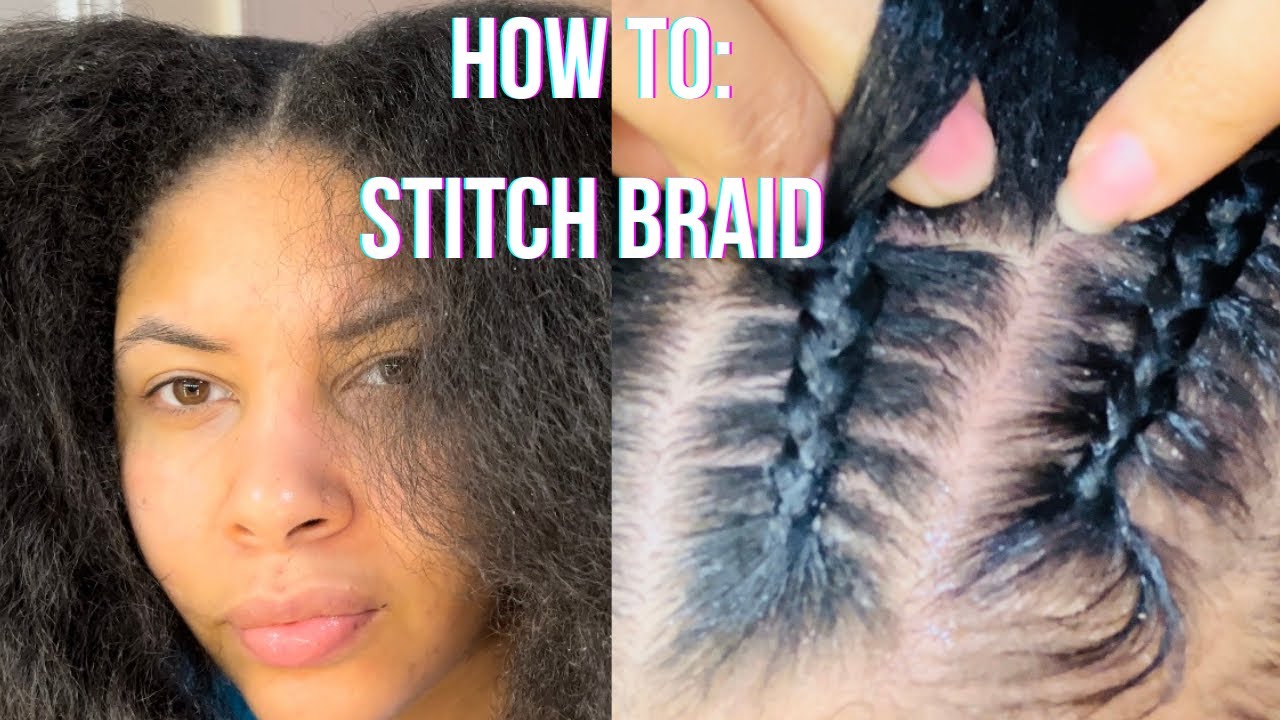 DIY | Straight back stitch braids tutorial | beginner friendly