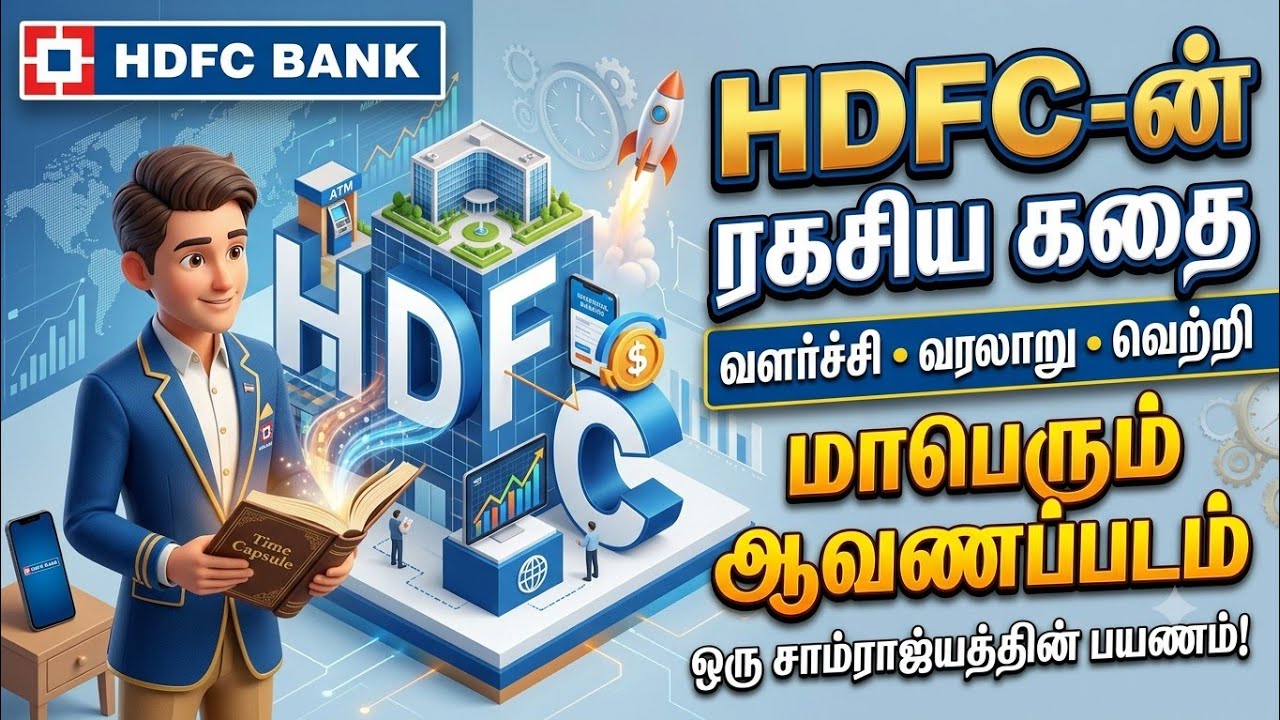 ​HDFC Bank History & Success Story | Complete Documentary in Tamil