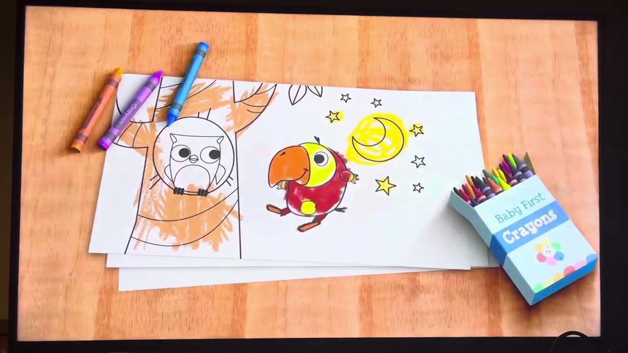 BabyFirst - BabyFirst Crayons: Larry Sees his Owl in Night (English) (October 2014 - present)