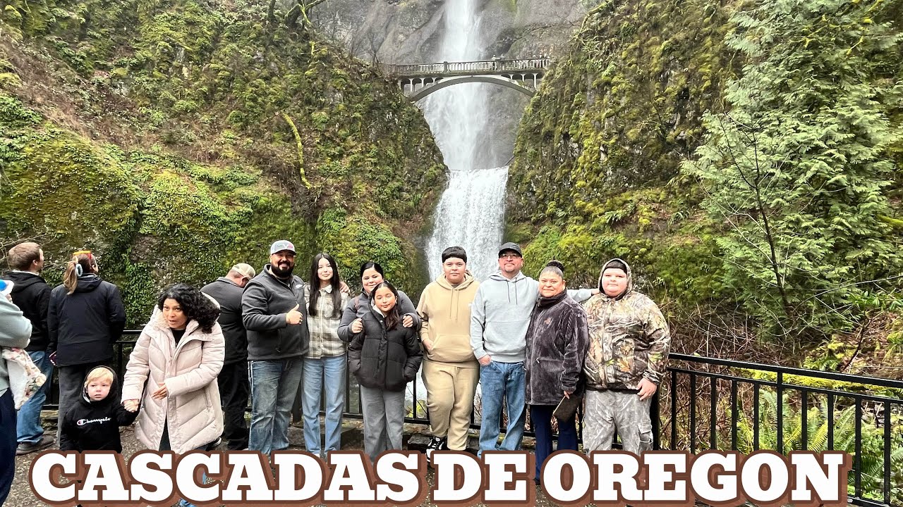 LES MOSTRAMOS LAS HERMOSAS CASCADAS DE OREGÓN 