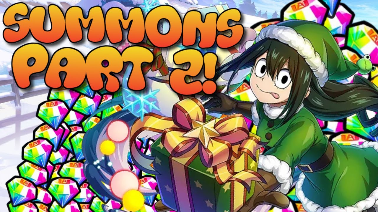MY LAST TIME SUMMONING... for the year! Tsu Summons! My Hero Ultra Impact!
