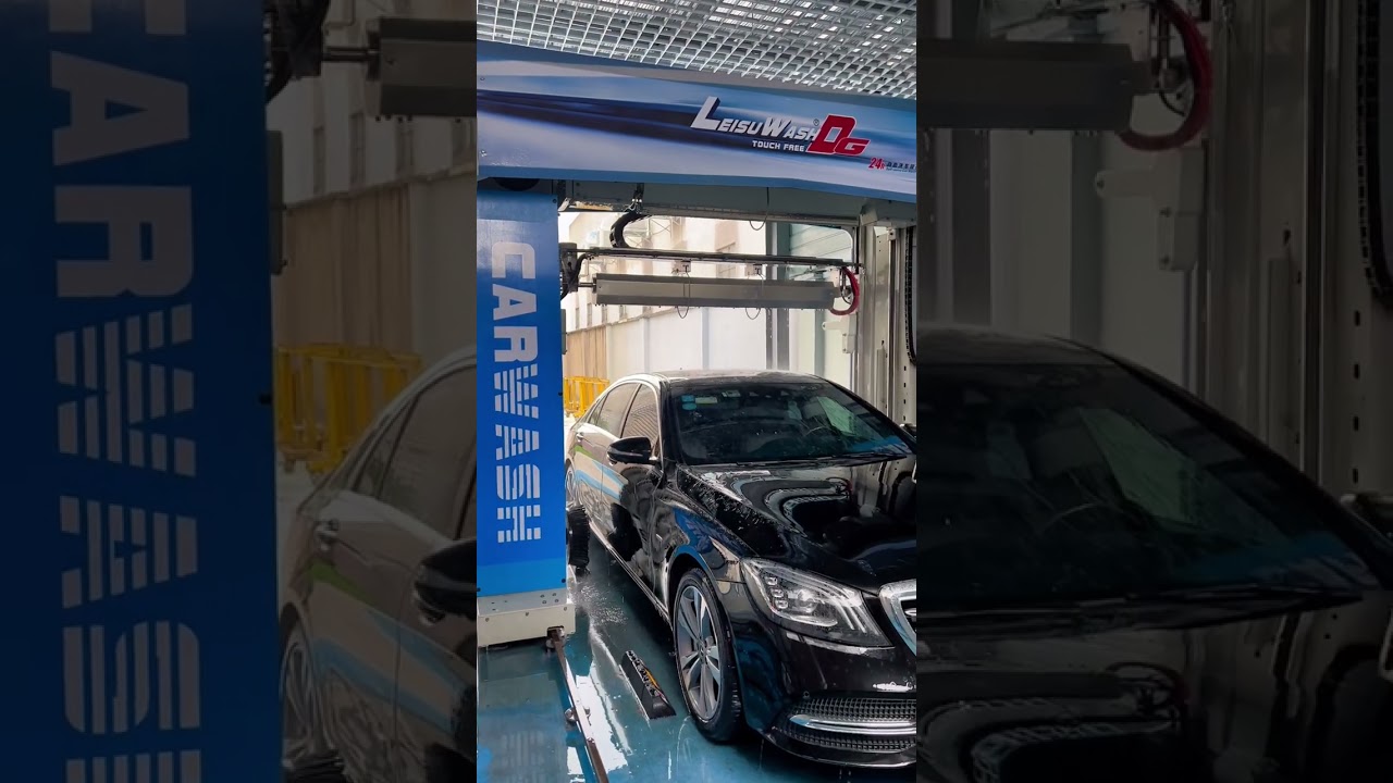 Leisuwash DG smart model with rolling touchless car wash machine with perfect performance
