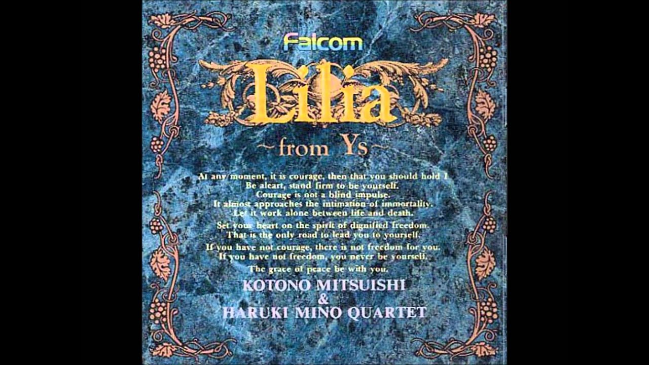 Lilia ~from Ys~ - 03 blue legend