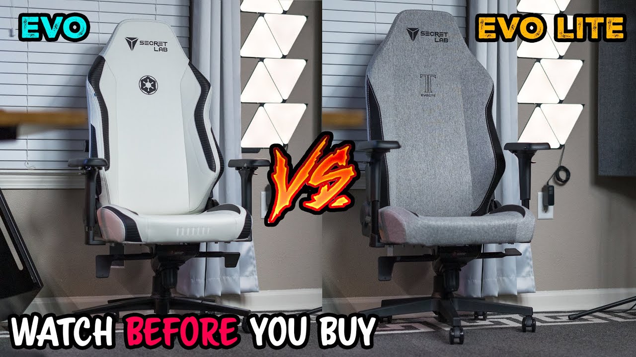SECRETLAB TITAN EVO LITE против TITAN EVO | КАКОЕ ИГРОВОЕ КРЕСЛО СТОИТ КУПИТЬ