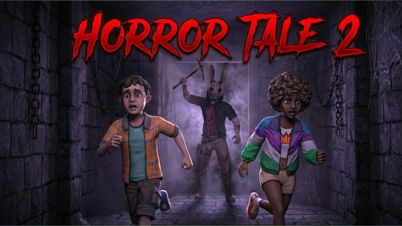 I RESCUED HER FROM THE KIDNAPPER, RABBIT THE MASKE MAN.😈|HORROR TALE 2