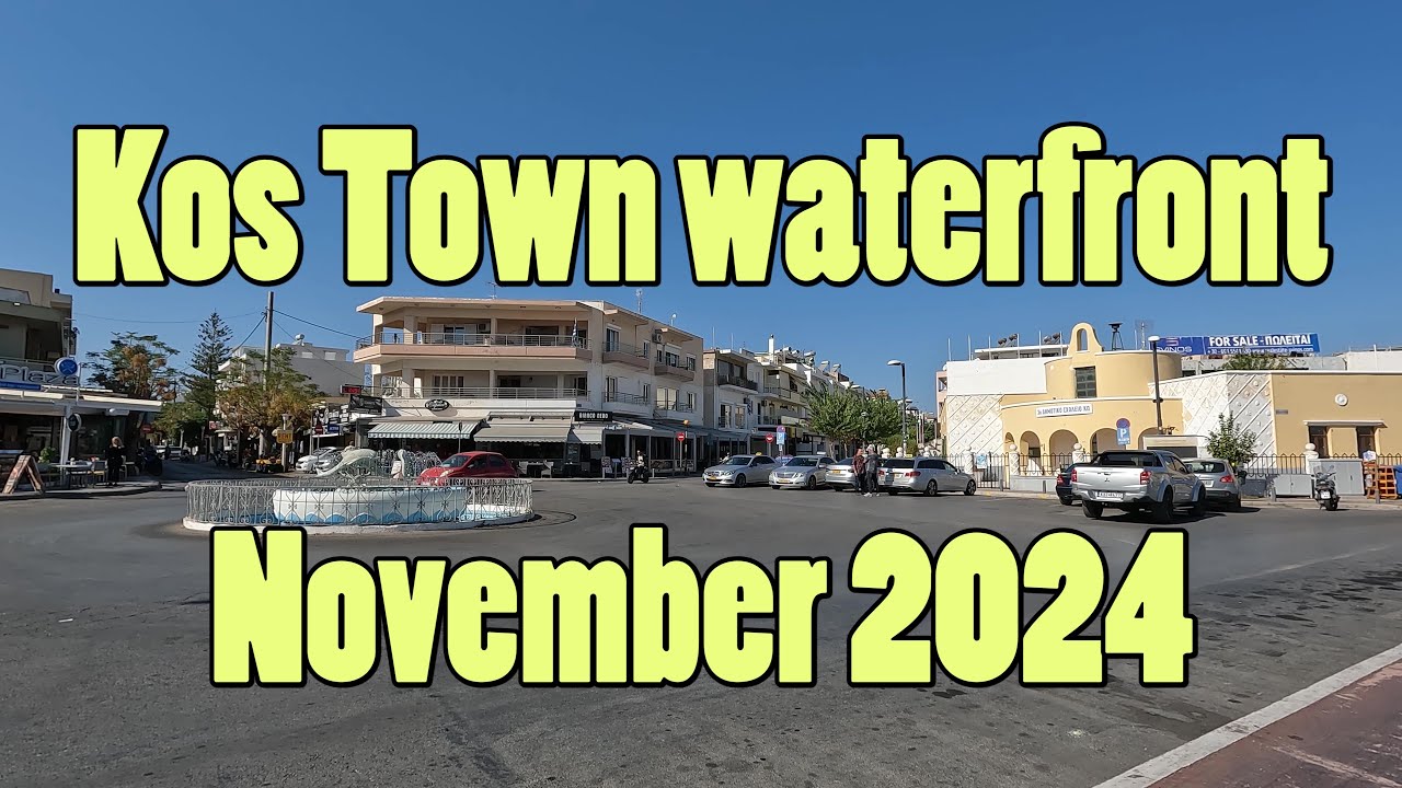 Kos Town Waterfront Stroll - November 2024