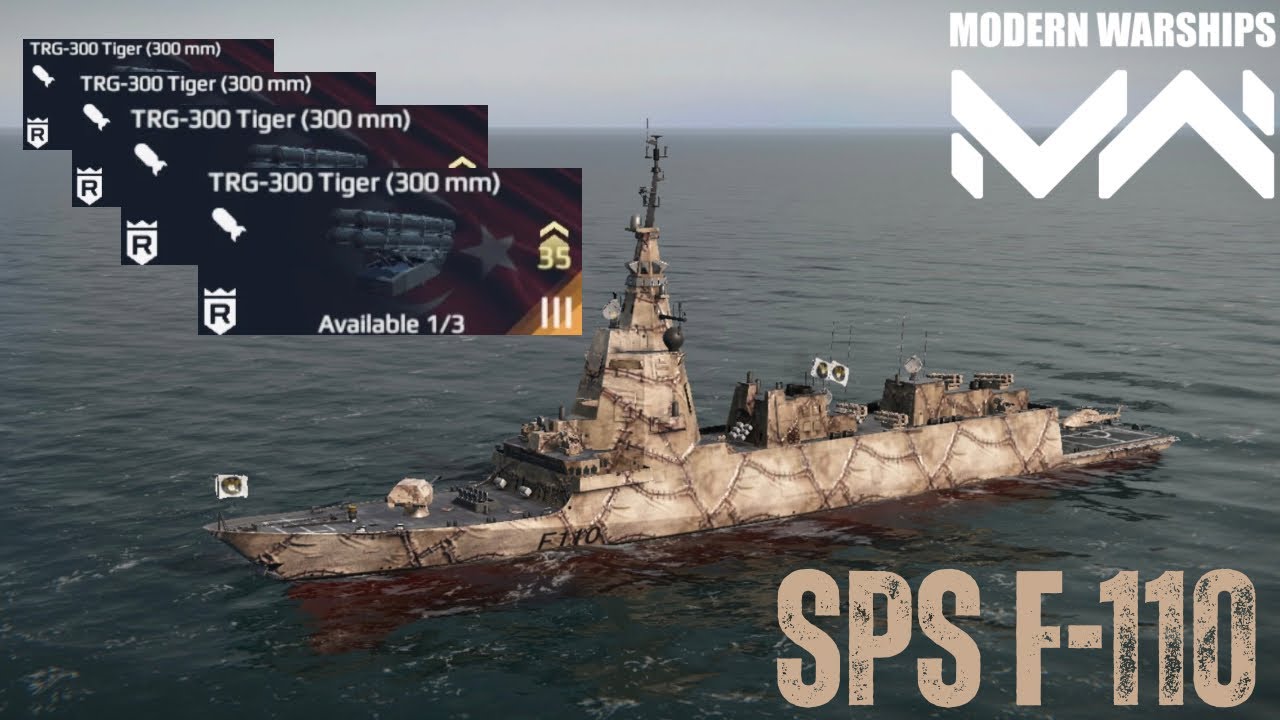 A lot of players love it🔥- SPS F-110 - Modern Warships 