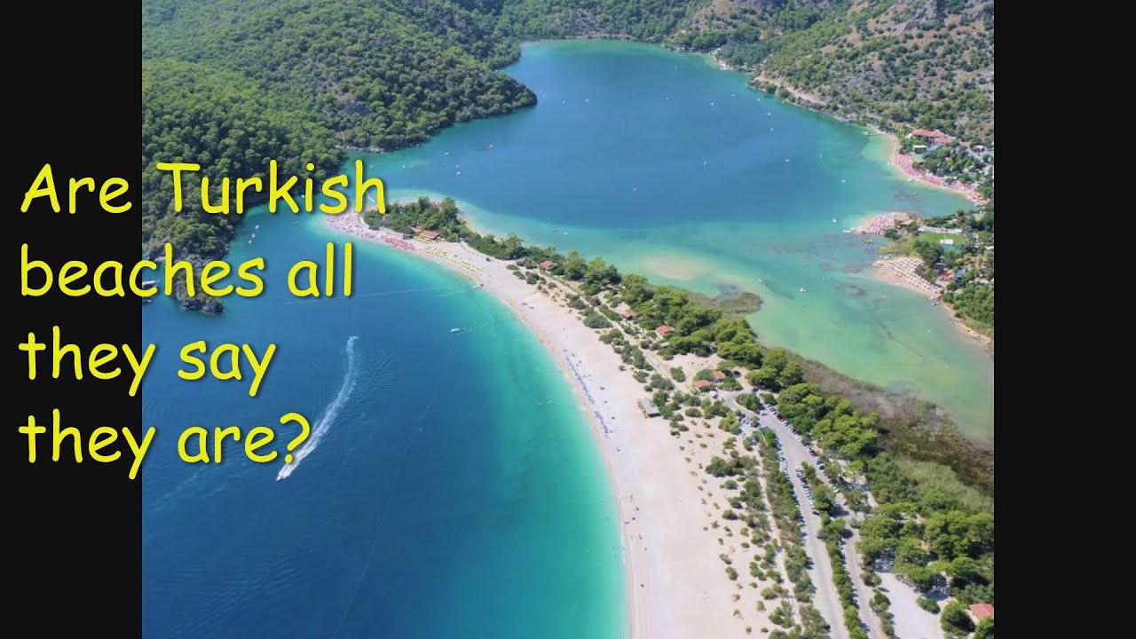 Walking Olu Deniz Beach and Calis Beach Turkey. Both great!  Awesome locations!