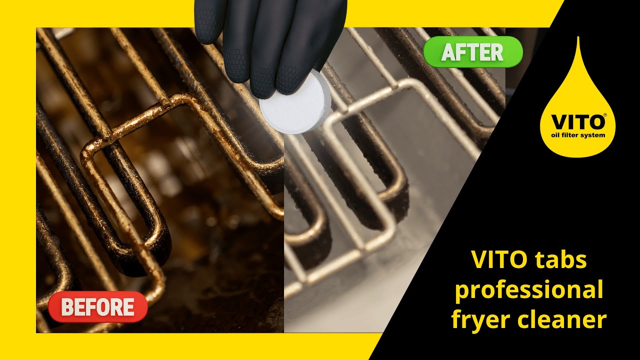 VITO tabs – the smarter way to clean your fryer