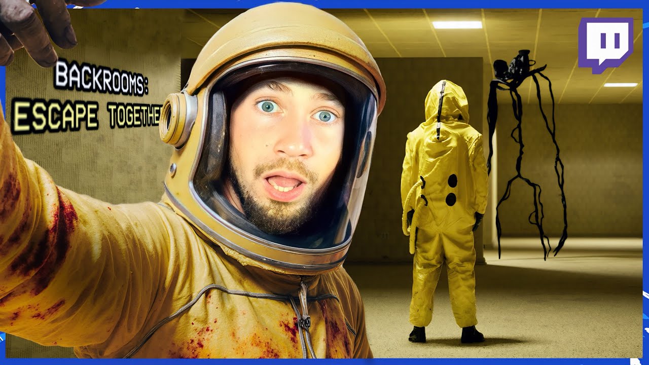 On s'est PERDU dans les BACKROOMS ! - Backrooms : Escape Together #1