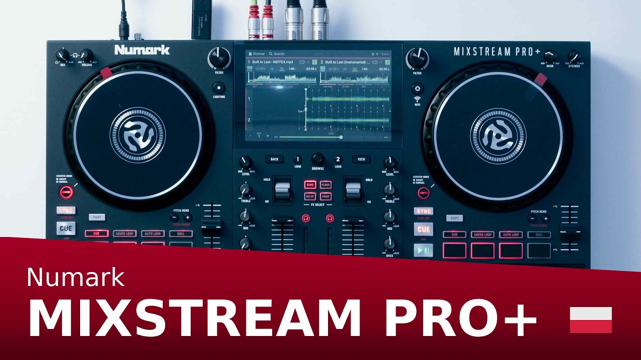 djproTV - Numark MIXSTREAM PRO+ - polska recenzja /test
