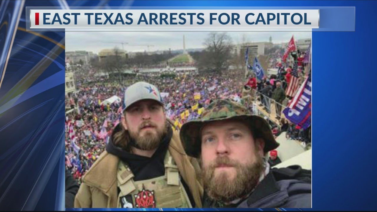 Two East Texans arrested for Capitol Hill riot called for ‘second revolution’, charged with several