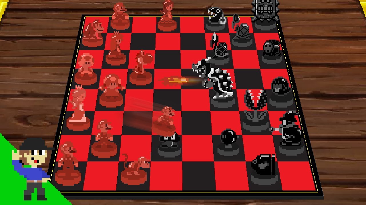 Level UP: If Checkers had Super Mario Physics