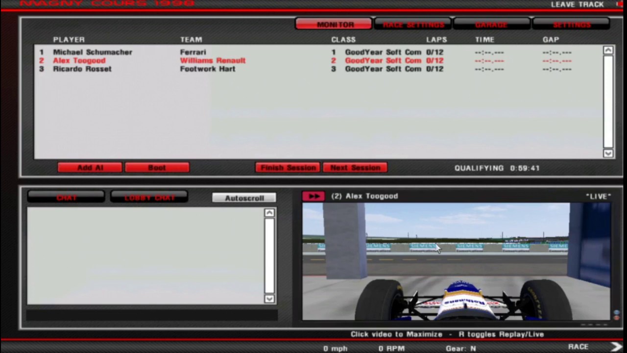 An rFactor Guide To...Talent Files and Creating Realistic AI Performance