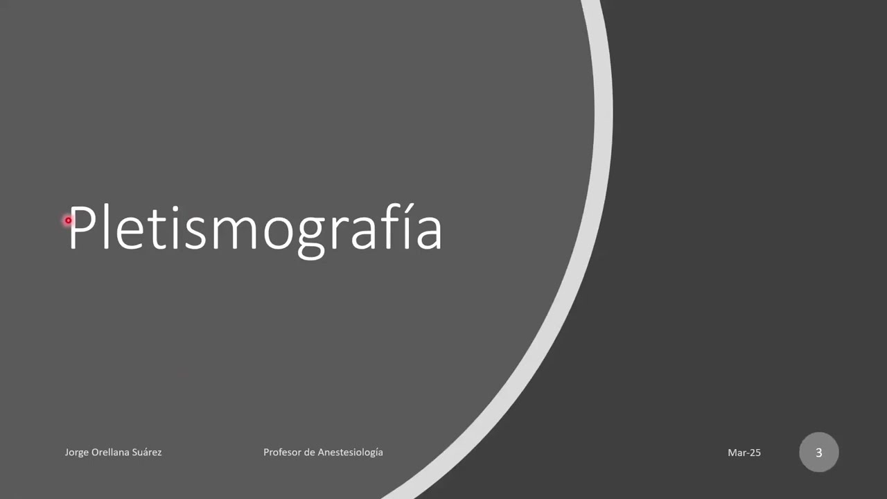Pletismografía transoperatoria