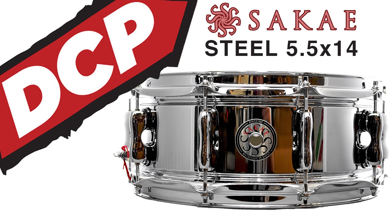 Video Demo: Sakae Steel Snare Drum 14x5.5