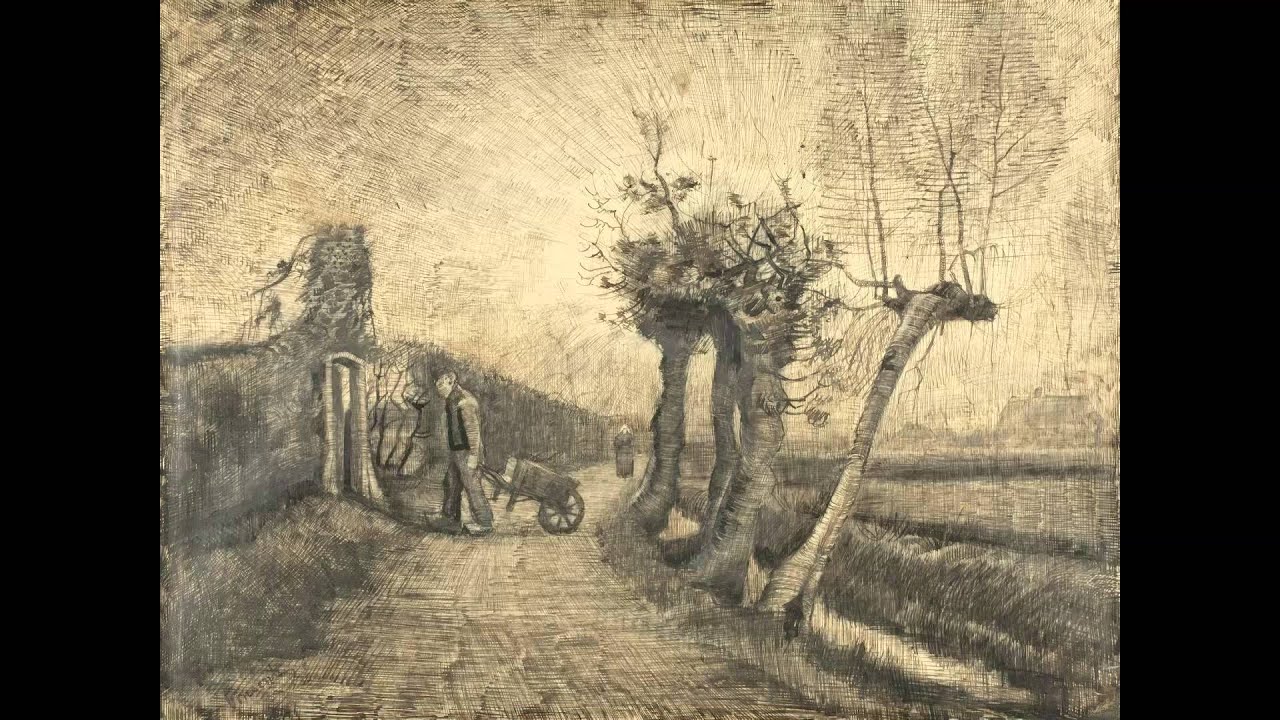 Vincent van Gogh Works Vol. 3 with Relaxing Organ Music, Reflection and Meditation