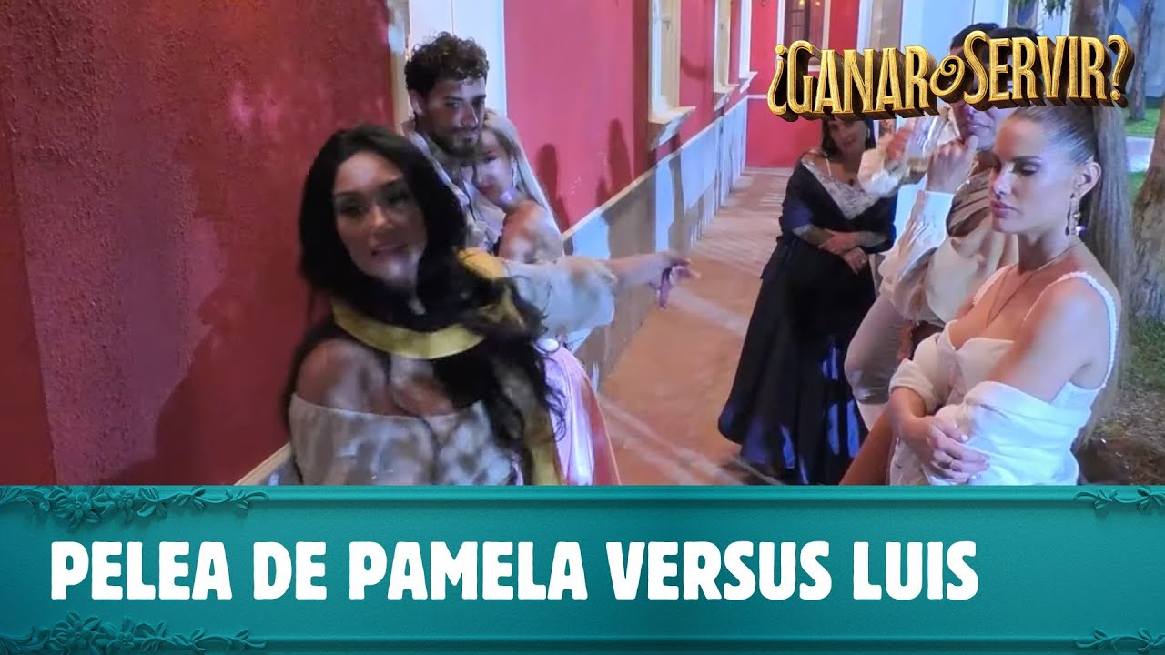 Pelea de Pamela Díaz versus Luis Mateucci por chisme sobre Pangal | ¿Ganar o Servir? | Canal 13