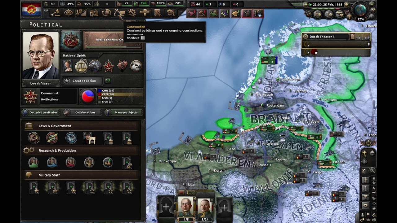 HOI4 - Communist Netherland