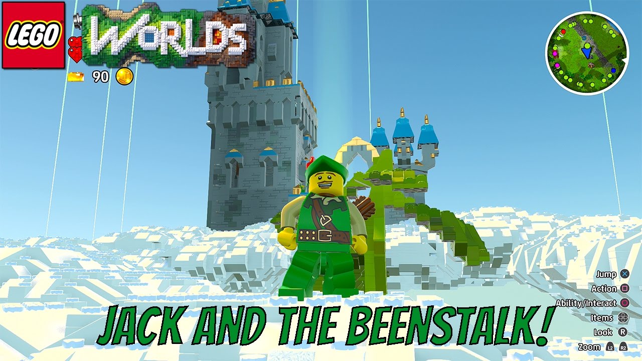 LEGO Worlds - Jack and the Beenstalk!