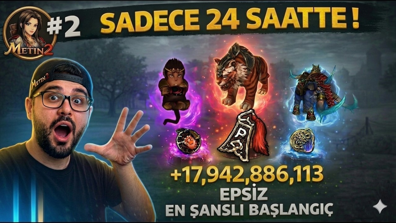 METİN2TR'DE İMKANSIZ DENİLECEK ŞANSLI BAŞLANGI&Ccedil; ! TEŞVİK PRİMİ Mİ ALDIN M&Uuml;BAREK ? #metin2