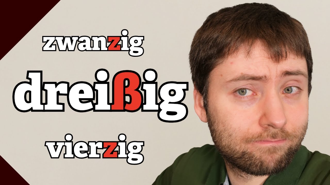 Warum sagen wir nicht „dreizig“?