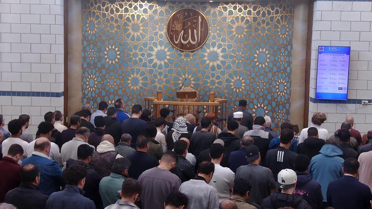 Jummah Prayer Ustadh Belal Elkadri