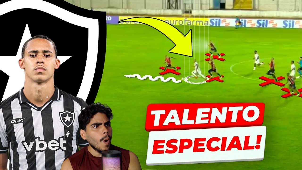 COMO JOGA VITINHO REFORÇO DO BOTAFOGO PRA 2026!